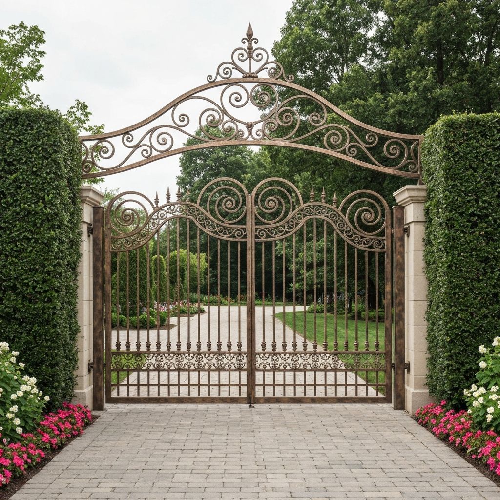 Schmiedeeisernes Tor